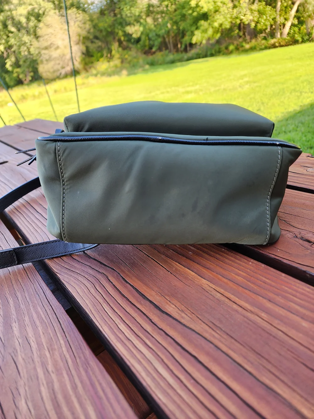 Kate Spade Olive Green Backpack